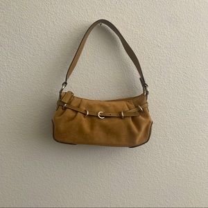 Tan Suede Mondani Purse